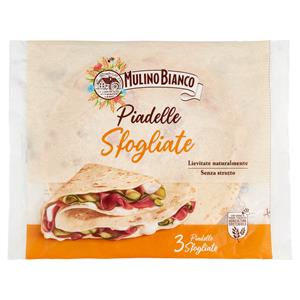 Mulino Bianco Piadelle Sfogliate Ideale Per Piadina 3pz 330g