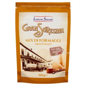 Gran Soresina Mix Di Formaggi Grattugiati 100 G