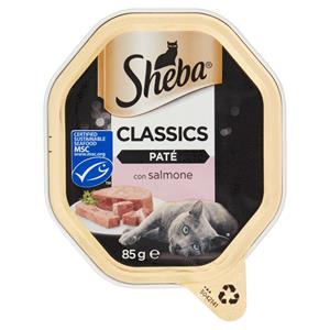 Sheba Classics Patè Cibo Umido Gatto Con Salmone 85g