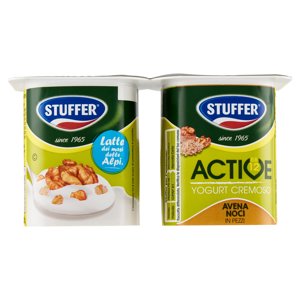 Stuffer Active Bb12 Yogurt Cremoso Avena Noci In Pezzi 2 X 125 G