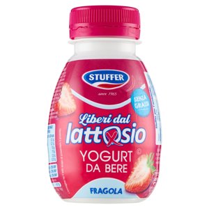 Stuffer Liberi Dal Lattosio Yogurt Da Bere Fragola 200 G