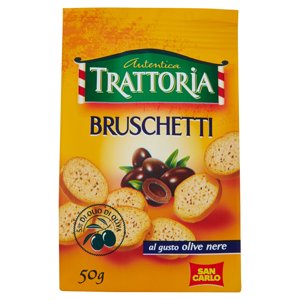 Autentica Trattoria Bruschetti Al Gusto Olive Nere 50 G