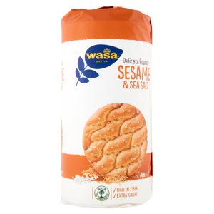 Wasa Runda Sesam & Seasalt Cracker Con Semi Di Sesamo 290g