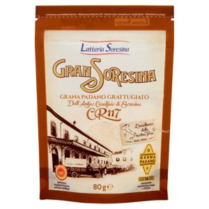 Gran Soresina Grana Padano Dop Grattugiato Cr117 80 G