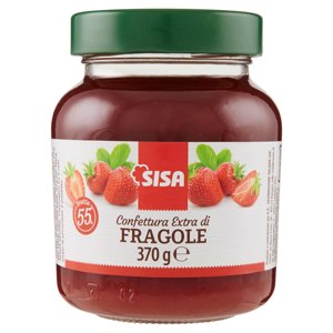 Sisa Confettura Extra Di Fragole 370 G