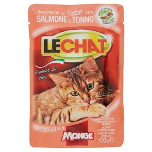 Lechat Bocconcini In Salsa Con Salmone E Tonno 100 G