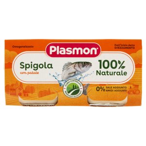 Plasmon Omogeneizzato Spigola Con Patate 2 X 80 G