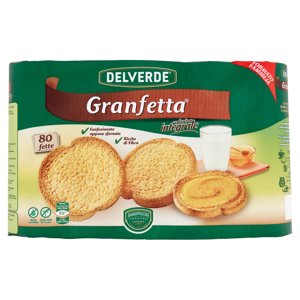 Delverde Granfetta Con Farina Integrale 80 Fette 600 G