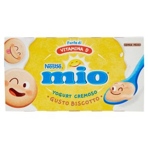 Nestlé Mio Yogurt Cremoso Gusto Biscotto 2 X 125 G