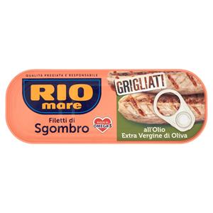 Rio Mare Filetti Di Sgombro All'olio Extra Vergine Di Oliva Grigliati* 120 G