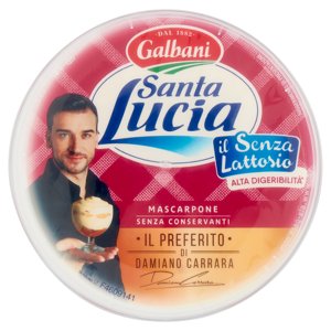 Galbani Santa Lucia Mascarpone Il Senza Lattosio 250 G