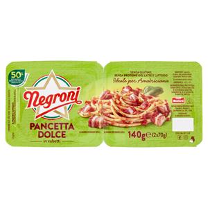 Negroni Pancetta Dolce In Cubetti 2 X 70 G