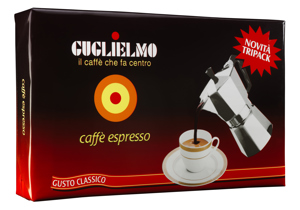 Caffe' Espresso Classico Guglielmo 250 Gr X 3