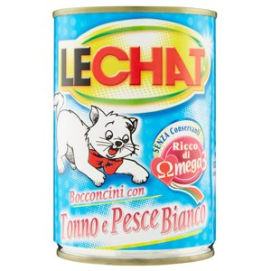 Lechat Bocconcini Con Tonno E Pesce Bianco 400 G