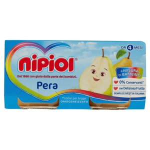 Nipiol Pera Omogeneizzato 2 X 80 G