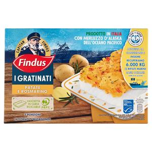 Capitan Findus I Gratinati Merluzzo Con Patate E Rosmarino 380 G