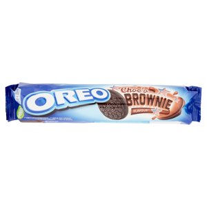 Oreo Choc'o Brownie, Biscotti Con Crema Al Cacao - 154g