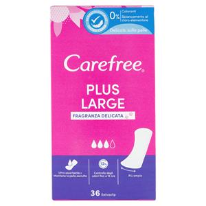 Carefree Plus Large Senza Profumo Salvaslip 36 Pz