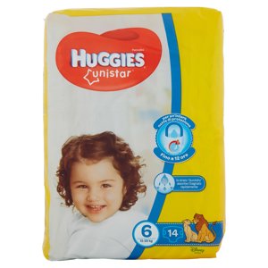 Huggies Unistar Pannolini 6 15-30 Kg 12 Pz