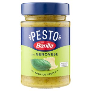 Barilla Pesto Alla Genovese Con Basilico Fresco Condimento E Sugo Per Pasta 190 G