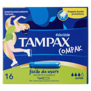 Tampax Compak Super 16 Pz