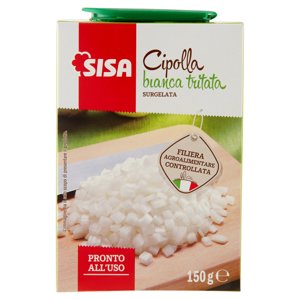 Sisa Cipolla Bianca Tritata Surgelata 150 G