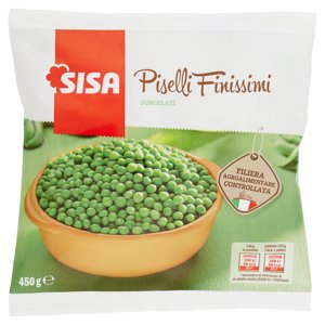 Sisa Piselli Finissimi Surgelati 450 G