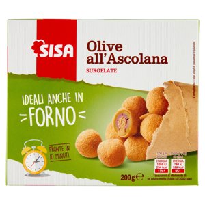 Sisa Olive All'ascolana Surgelate 200 G