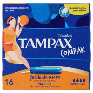 Tampax Compak Super Plus 16 Pz