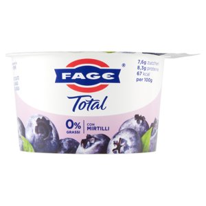 Fage Total 0% Grassi Con Mirtilli 150 G