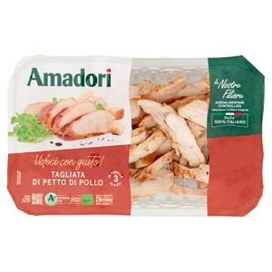 Amadori Tagliata Di Petto Di Pollo 0,280 Kg