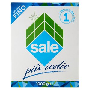 Italkali Sale Iodato Fino Sale Più Iodio 1000 G