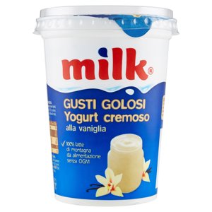 Milk Gusti Golosi Yogurt Cremoso Alla Vaniglia 500 G