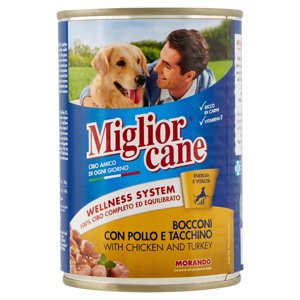 Cibo Cane Pollo/tacchino Miglior Cane 405 Gr