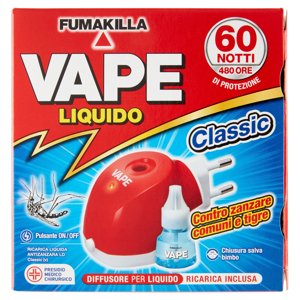 Vape Elettroemanatore Liquido Classic + Ricarica 30 Ml