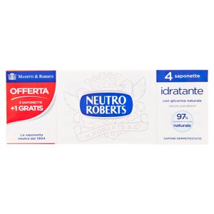 Neutro Roberts Idratante Saponetta Neutra 3 X 100 G