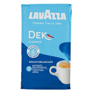 Lavazza, Dek Classico Caffè Macinato Decaffeinato - 250 G