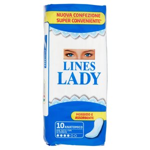 Lines Lady Anatomico 10 Pz