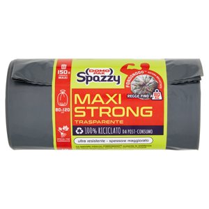 Domopak Spazzy Maxi Strong Trasparente 150 Lt 80x120 Cm 10 Pz