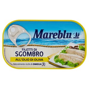 Mareblu Filetti Di Sgombro All'olio Di Oliva 90 G