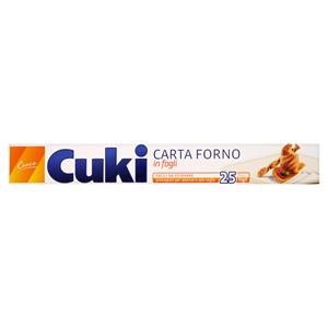 Cuki Cuoce Carta Forno In Fogli 25 Fogli