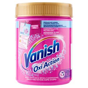 Vanish Oxi Action Multipower Polvere Rosa Smacchiatore Bucato 500 G