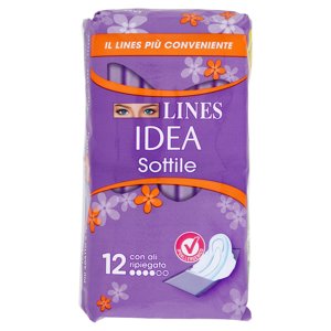 Lines Idea Sottile Con Ali Ripiegato 12 Pz