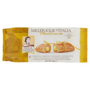 Matilde Vicenzi Millefoglie Snack Con Crema Di Pasticceria 125 G