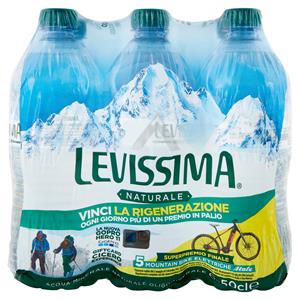 Levissima, Acqua Naturale 6 X 50cl