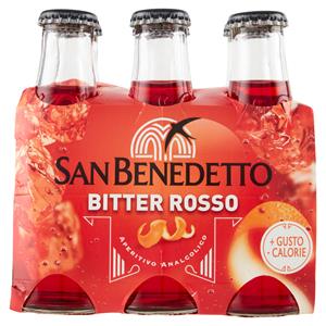 San Benedetto L'analcolico Bitter Rosso 6 X 10 Cl