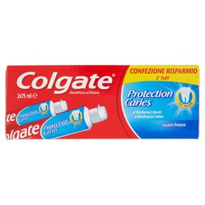 Colgate Dentifricio Maximum Caries Protection, Protezione Carie 2x75 Ml