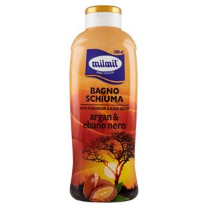 Milmil Bagno Schiuma Argan & Ebano Nero 1000 Ml