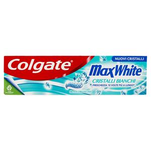 Colgate Dentifricio Sbiancante Max White Cristalli Bianchi 75 Ml