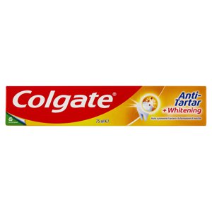 Colgate Dentifricio Sbiancante Antitartaro + Whitening 75 Ml